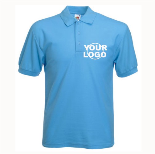 Colwich Primary School Polo Shirt (Sky) Crested School Wear