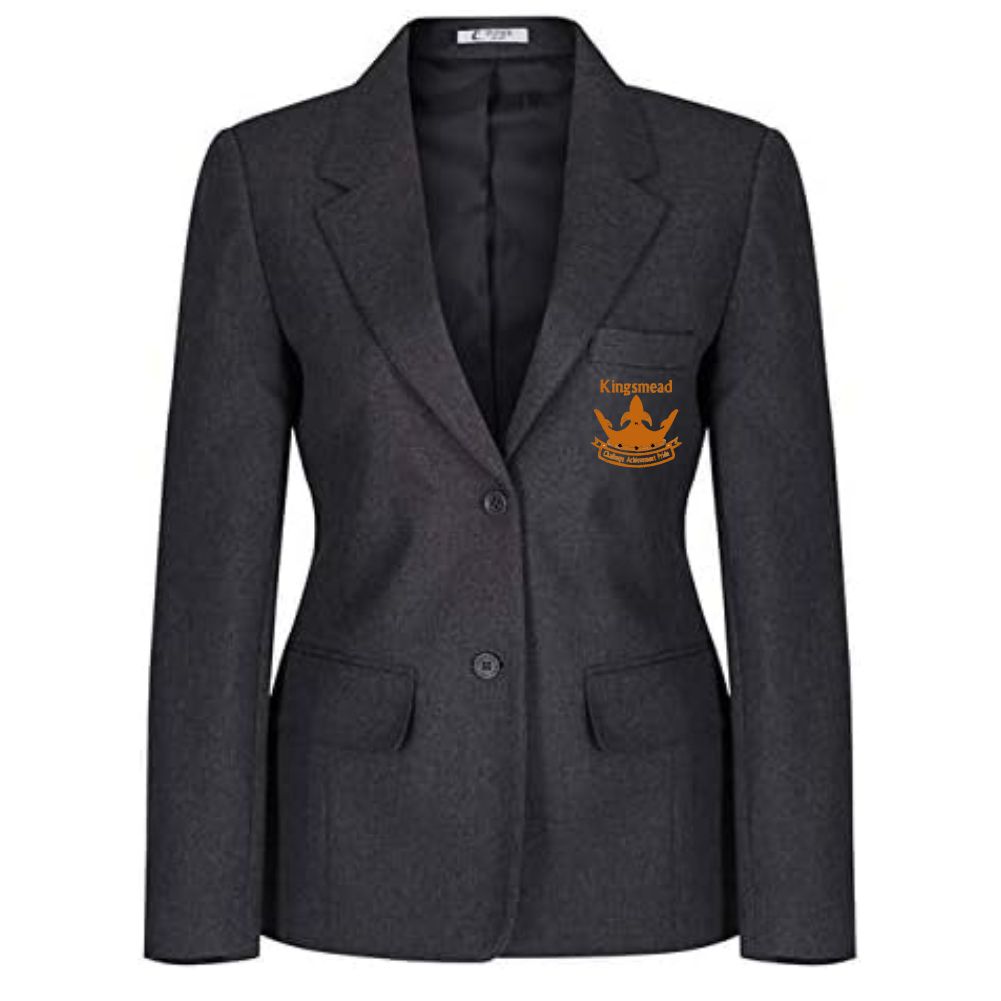 Kingsmead Girls Jacket Crested School Wear