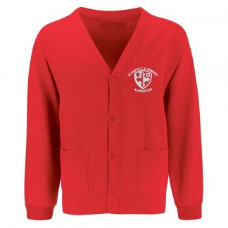 Alumwell Juniors Cardigan Crested School Wear