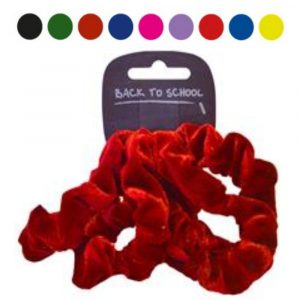 Velvet Scrunchies 4 Pack