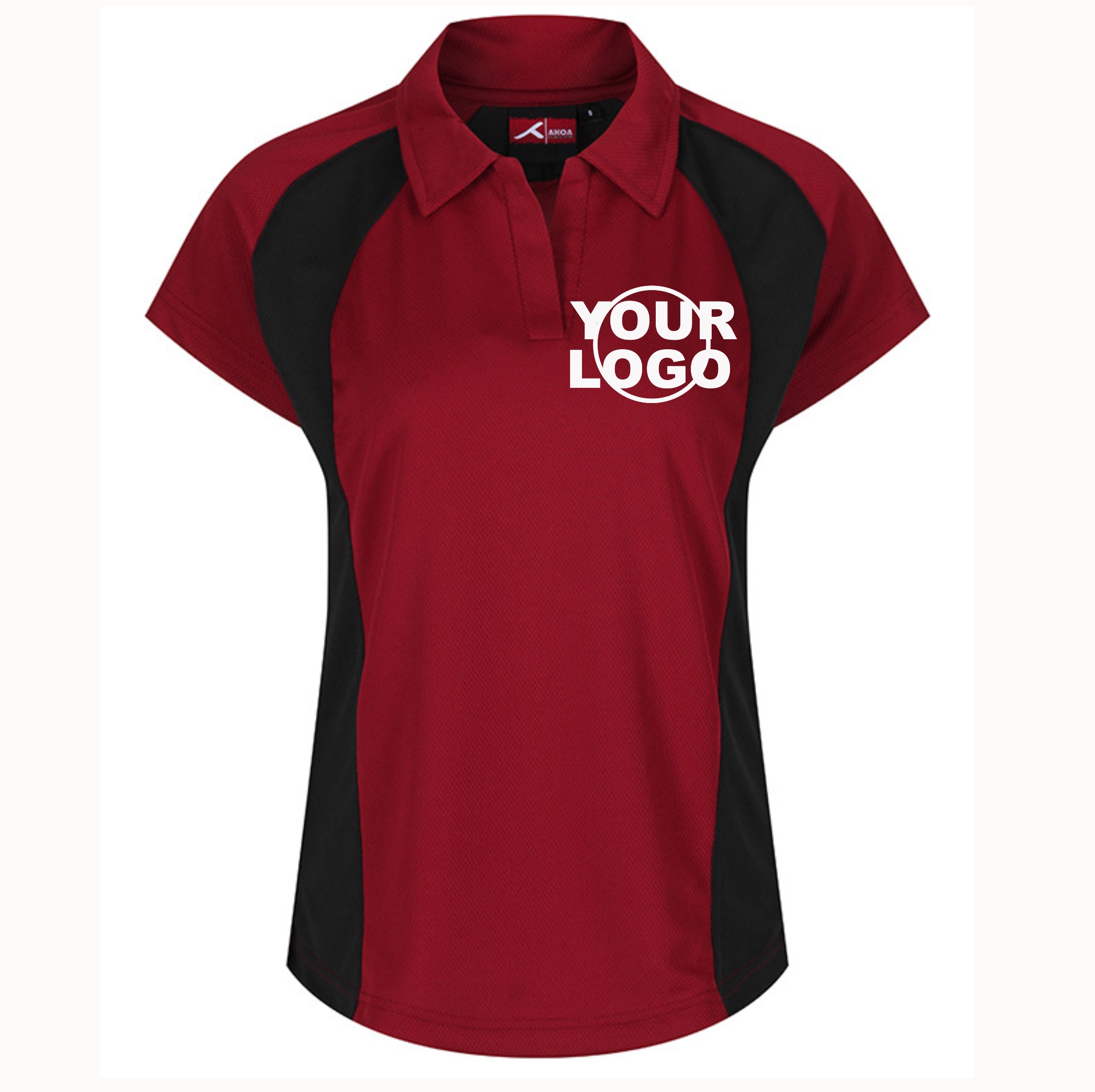 ladies black polo shirts uk
