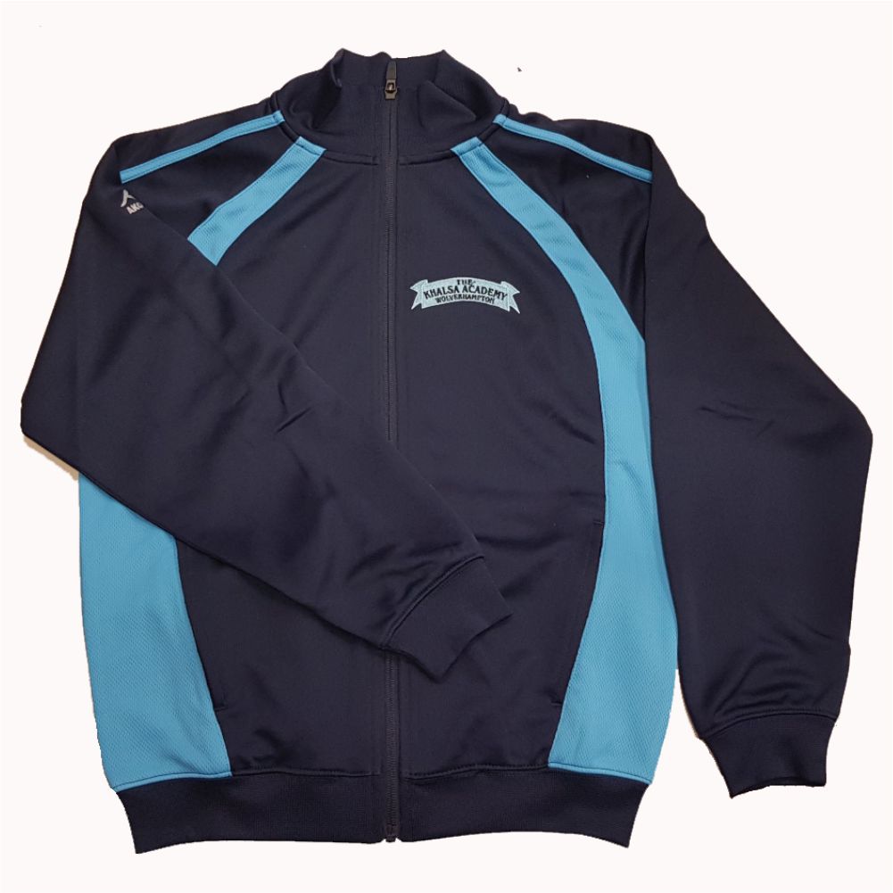 The Khalsa Academy P.E. Jacket Crested School Wear