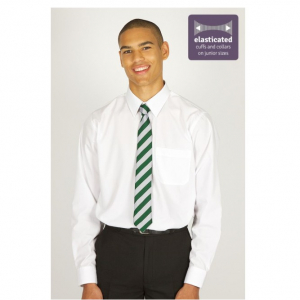 L/Sleeve Shirts Twin Pack White