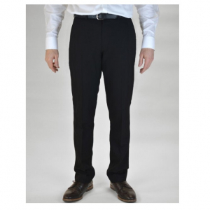 Slim Leg Black Boys Trousers