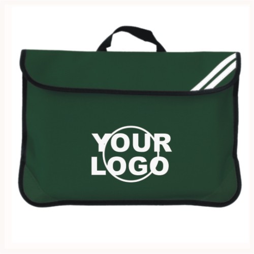 green school book bag