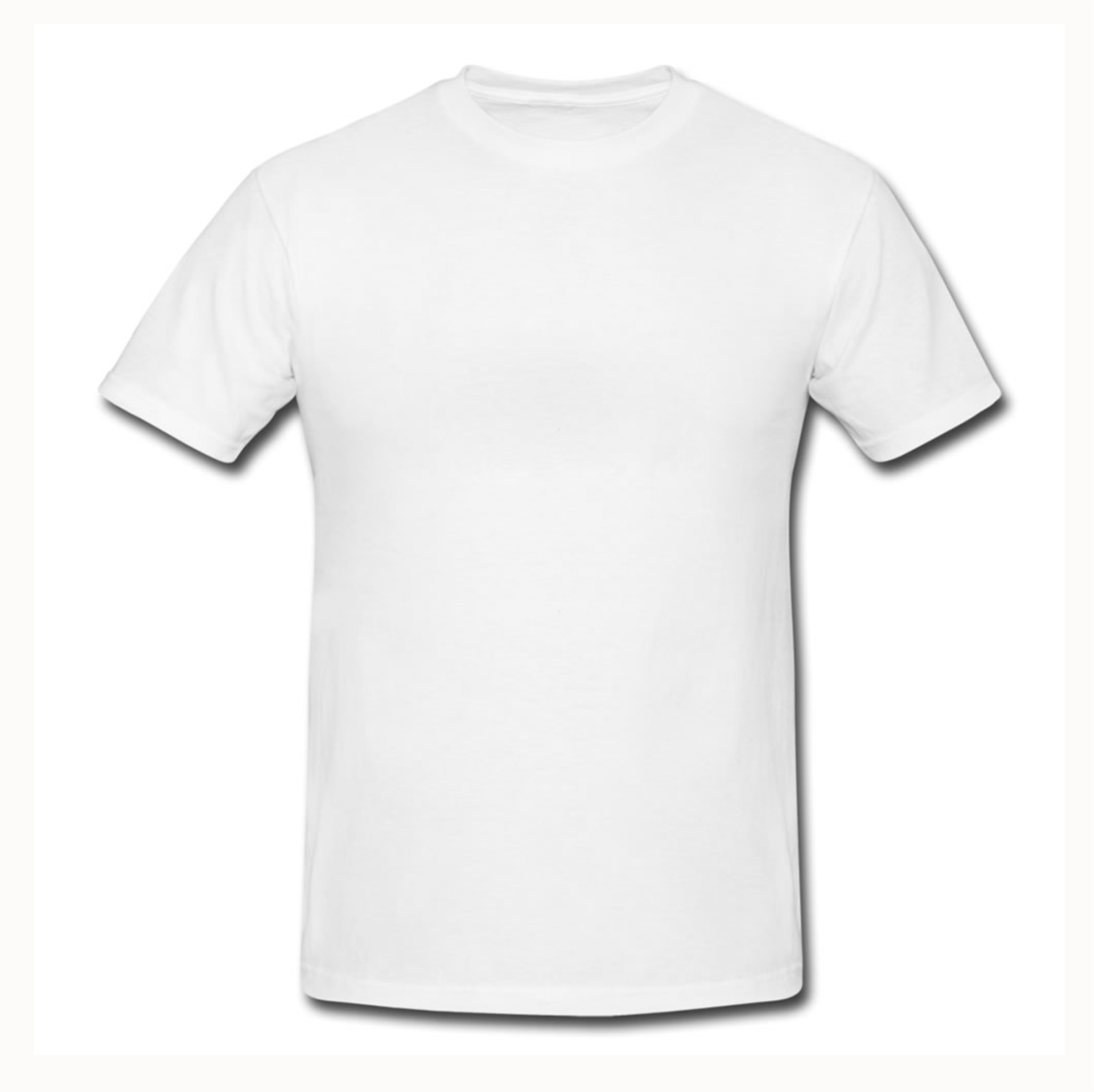 pic of plain white t shirt