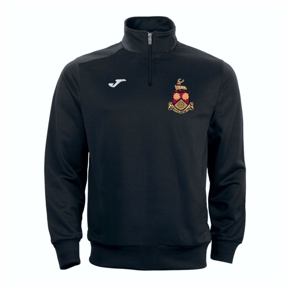 Wolgarston High 1/4 Zip Sweatshirt Crested School Wear