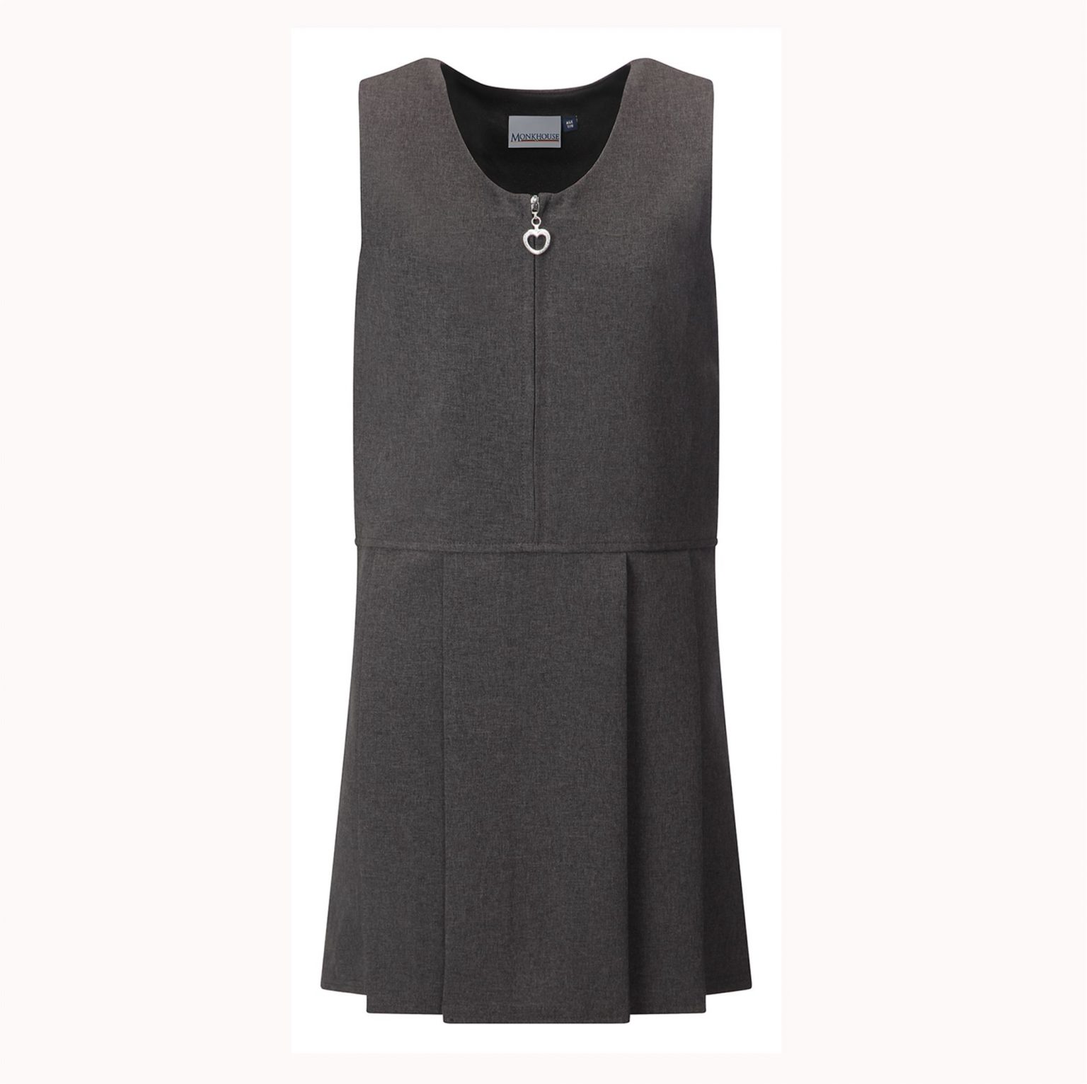 grey pinafore womens