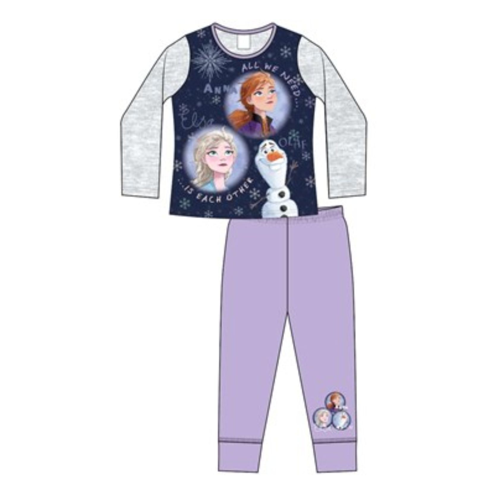 Frozen girls pyjamas discount