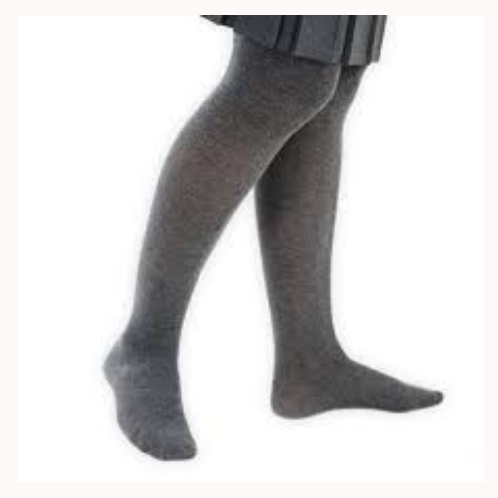 grey pantyhose