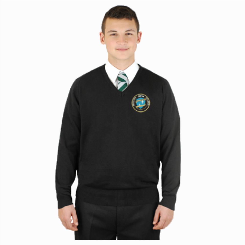 New Academy Knitted Jumper – Crested School Wear