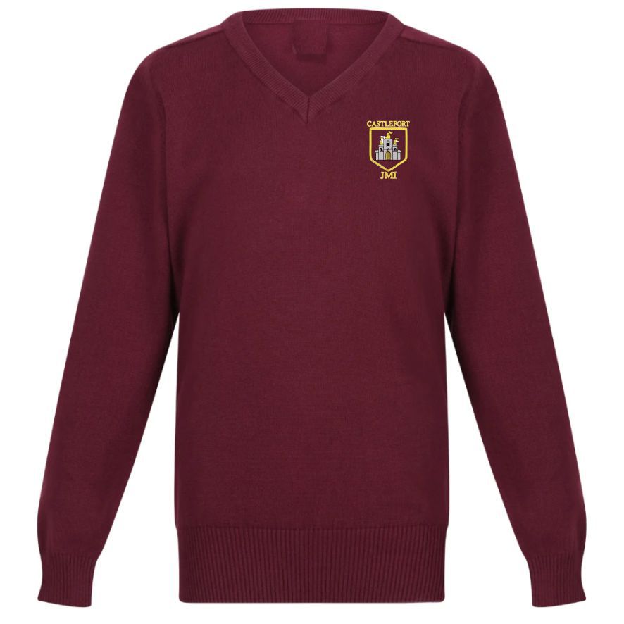 Castlefort V-Neck – Crested School Wear