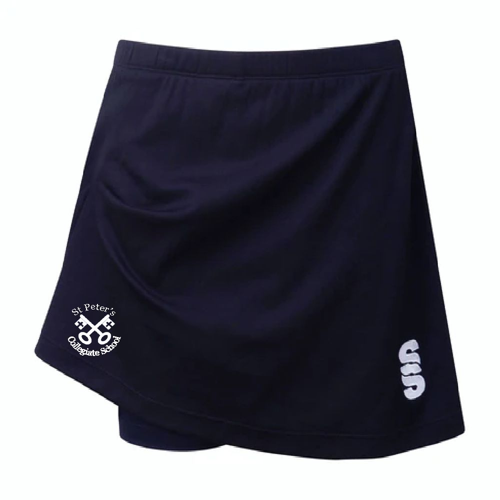 St Peters Collegiate School Sport Skort Crested School Wear