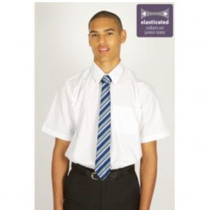 S/Sleeve Shirts Twin Pack White