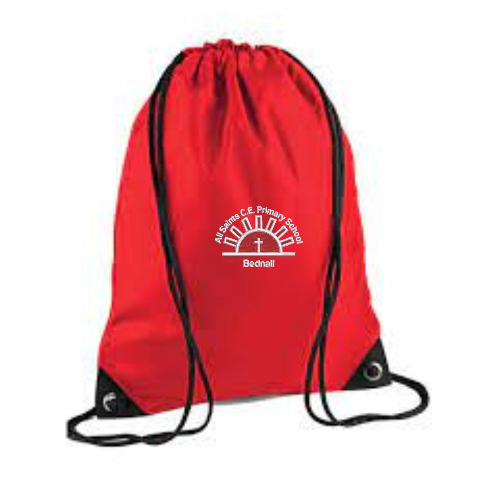 All Saints Bednall P.E Bag Crested School Wear